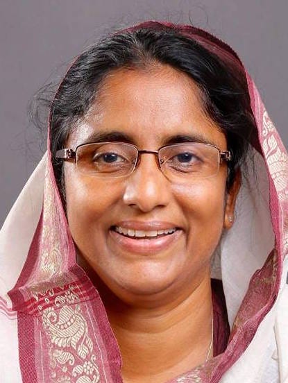 CM candidate Shanimol Usman