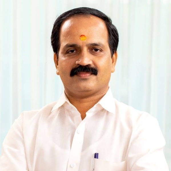 MLA candidate V K Sajeevan
