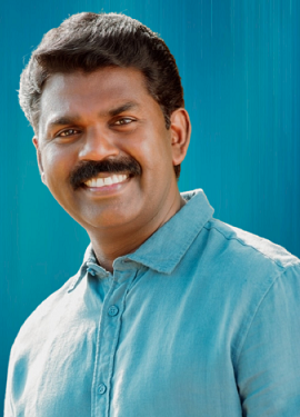 MLA candidate P V Sreenijin