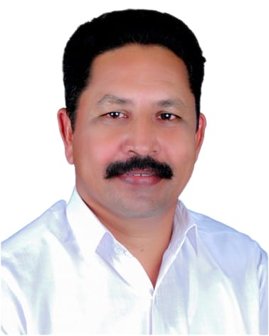 MLA candidate K R Rajesh