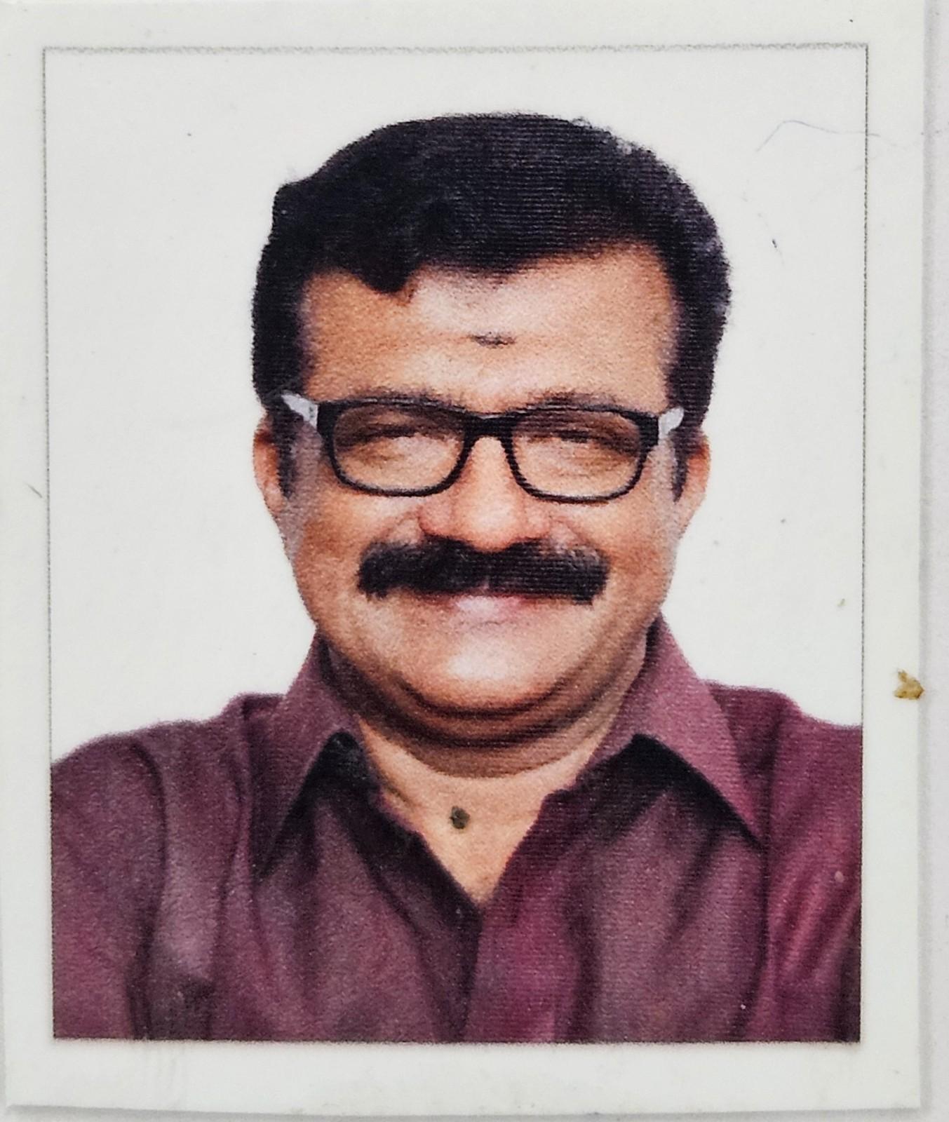MLA candidate Anil Pillai