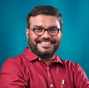 MLA candidate M B Rajesh
