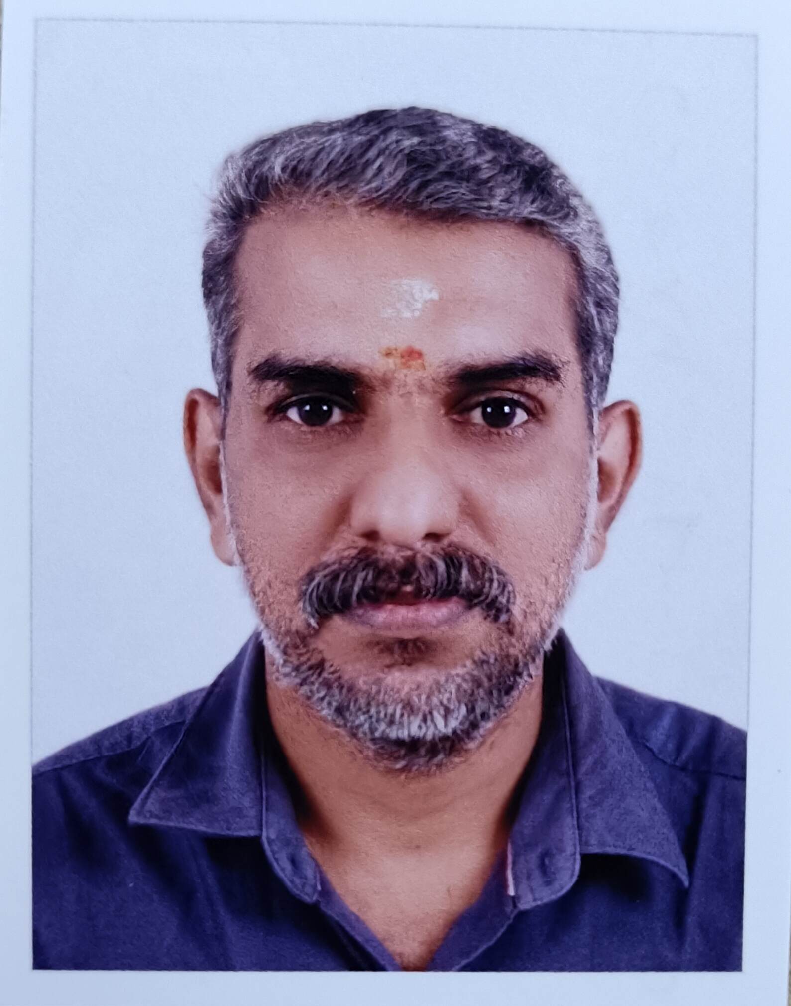 MLA candidate V N Jayakrishnan